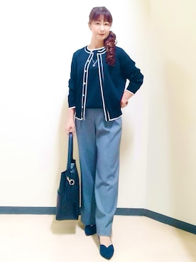 花さん(レディース・157cm)の秋コーディネート