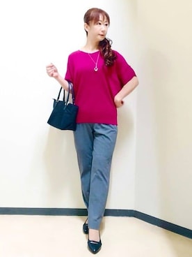 花さん（レディース・157cm）の秋コーディネート