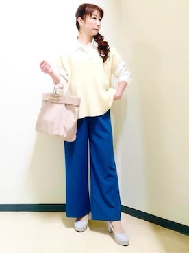 花さん(レディース・157cm)の春コーディネート
