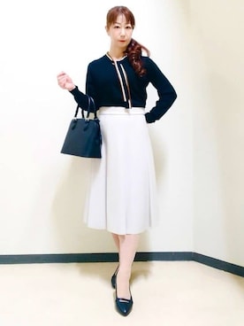 花さん(レディース・157cm)の冬コーディネート