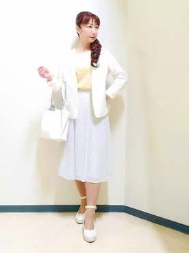 花さん（レディース・157cm）の春コーディネート