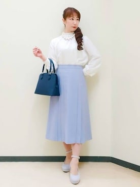 「Reflect（リフレクト）のアイテム」を使った、花さん（レディース・157cm）の春コーディネート
