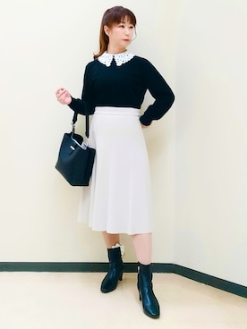 花さん(レディース・157cm)の秋コーディネート