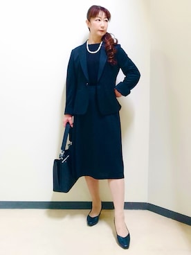 「Reflect（リフレクト）のアイテム」を使った、花さん（レディース・157cm）の夏コーディネート