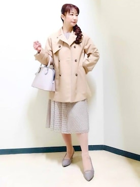 花さん(レディース・157cm)の冬コーディネート