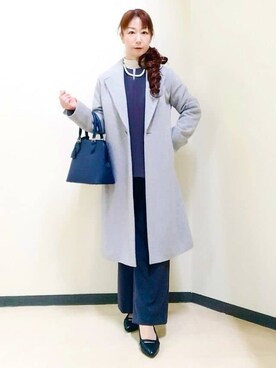 花さん(レディース・157cm)の秋コーディネート