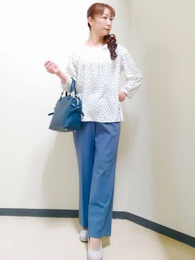 花さん(レディース・157cm)の春コーディネート