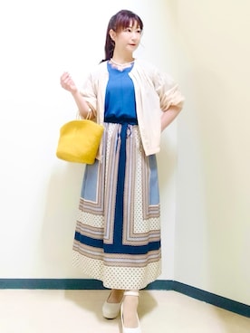 花さん(レディース・157cm)の夏コーディネート