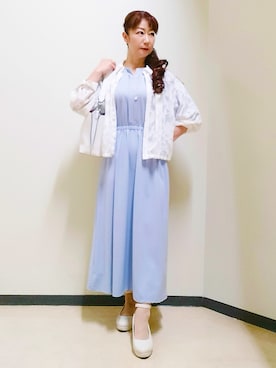 花さん（レディース・157cm）の春コーディネート