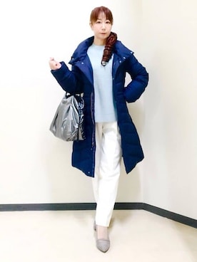 花さん(レディース・157cm)の秋コーディネート