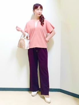 花さん(レディース・157cm)の夏コーディネート