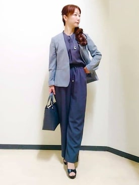花さん(レディース・157cm)の秋コーディネート