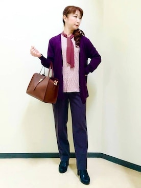 花さん(レディース・157cm)の冬コーディネート