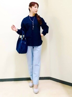 花さん（レディース・157cm）の冬コーディネート