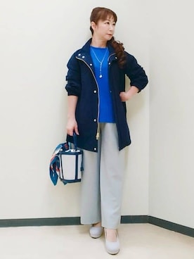 花さん(レディース・157cm)の春コーディネート