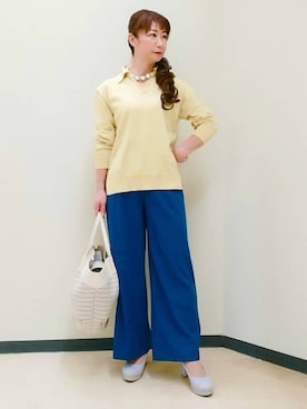 「Reflect（リフレクト）のアイテム（ジャケット/アウター）」を使った、花さん（レディース・157cm）の春コーディネート