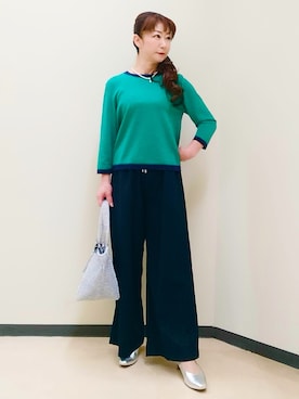 花さん(レディース・157cm)の春コーディネート
