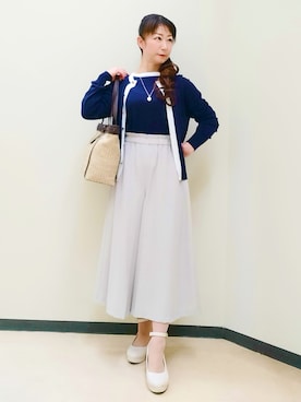 花さん（レディース・157cm）の春コーディネート