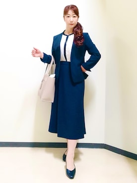 花さん(レディース・157cm)の春コーディネート