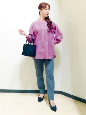 花さん（レディース・157cm）の秋コーディネート