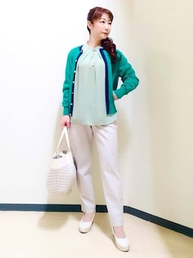 花さん（レディース・157cm）の春コーディネート
