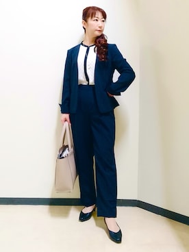 花さん(レディース・157cm)の春コーディネート