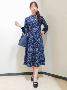花さん(レディース・157cm)の冬コーディネート