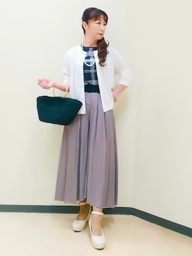 「Reflect（リフレクト）のアイテム（トップス）」を使った、花さん（レディース・157cm）の夏コーディネート