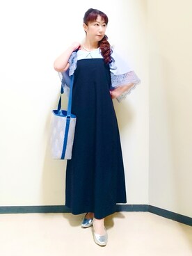 花さん（レディース・157cm）の春コーディネート