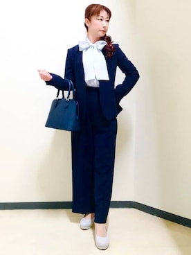 「Reflect（リフレクト）のアイテム（ジャケット/アウター）」を使った、花さん（レディース・157cm）の冬コーディネート