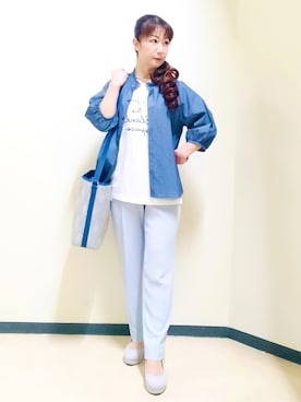 花さん(レディース・157cm)の春コーディネート