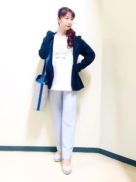 花さん(レディース・157cm)の春コーディネート