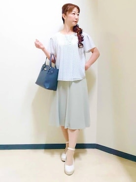 花さん(レディース・157cm)の夏コーディネート