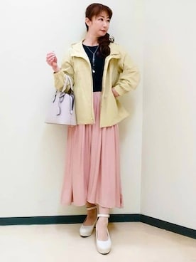 花さん(レディース・157cm)の春コーディネート