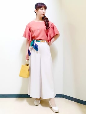 花さん(レディース・157cm)の夏コーディネート