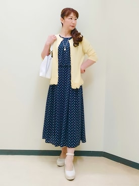 花さん(レディース・157cm)の夏コーディネート