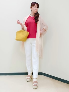 花さん(レディース・157cm)の夏コーディネート