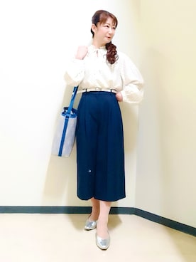 花さん（レディース・157cm）の春コーディネート