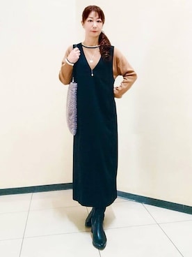 花さん(レディース・157cm)の秋コーディネート