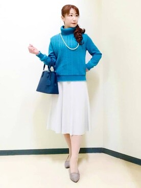 花さん(レディース・157cm)の冬コーディネート