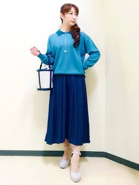 花さん（レディース・157cm）の冬コーディネート
