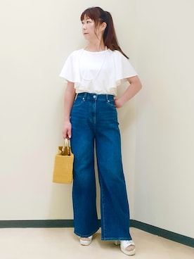 花さん(レディース・157cm)の夏コーディネート