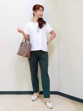 花さん(レディース・157cm)の夏コーディネート