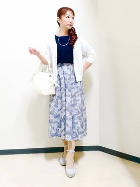 花さん(レディース・157cm)の夏コーディネート
