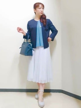 花さん(レディース・157cm)の春コーディネート
