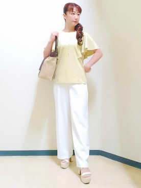 花さん(レディース・157cm)の春コーディネート