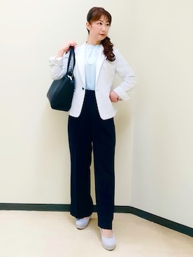 花さん（レディース・157cm）の春コーディネート
