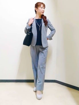 花さん(レディース・157cm)の夏コーディネート
