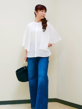 花さん(レディース・157cm)の夏コーディネート