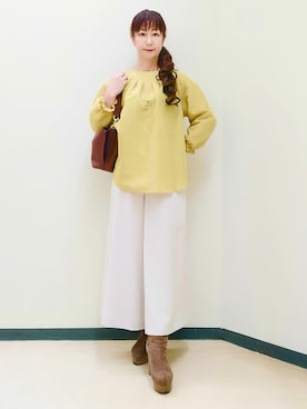 花さん(レディース・157cm)の秋コーディネート